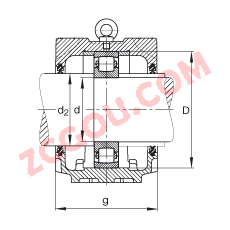 FAGֱ��ʽ����� SNV300-L + 20328-MB + DH328, ���� DIN 738/DIN739 ��׼����Ҫ�ߴ磬�ʷ֣���Բ���׺ͽ����׵Ĺ��ι�����У�˫���ܷ⣬֬������