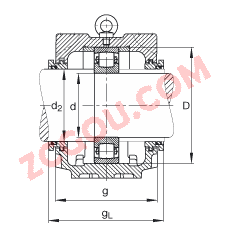 FAGֱʽ SNV290-L + 20232-MB + TSV232,  DIN 738/DIN739 ׼Ҫߴ磬ʷ֣Բ׺ͽ׵ĹιУԹܷ⣬֬