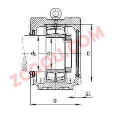 FAGֱ��ʽ����� SNV230-L + 22226-E1 + DHV226, ���� DIN 738/DIN739 ��׼����Ҫ�ߴ磬�ʷ֣���Բ���׺ͽ����׵ĵ��Ĺ�����У�V ��Ȧ�ܷ⣬֬������