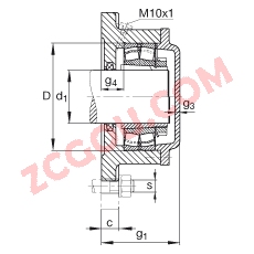 FAG����ʽ����� F522-WA-L + 22222-E1-K, ���εģ����ڴ�׶�׺ͽ����׵���У�ձ�ܷ⣬֬��